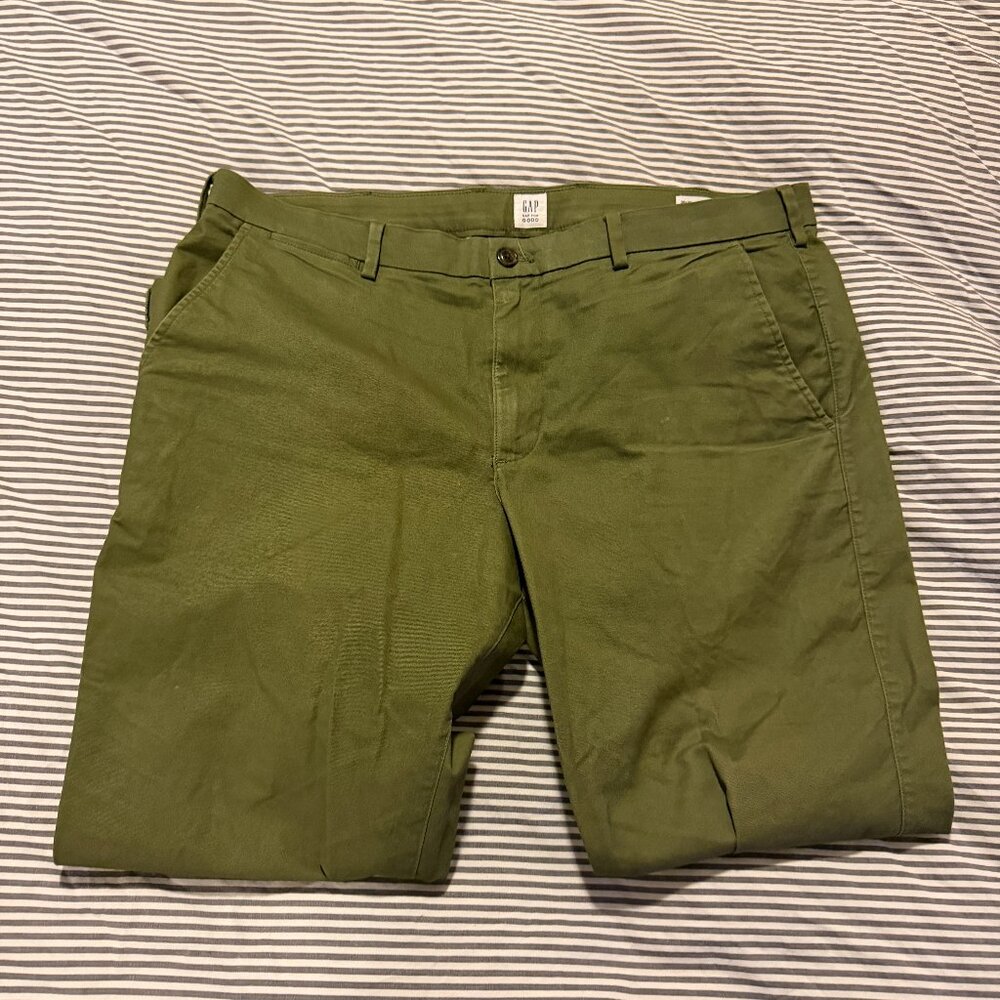 GAP Green Dress Slacks 38 x 20